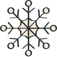 pictogramme d'un flocon de neige
