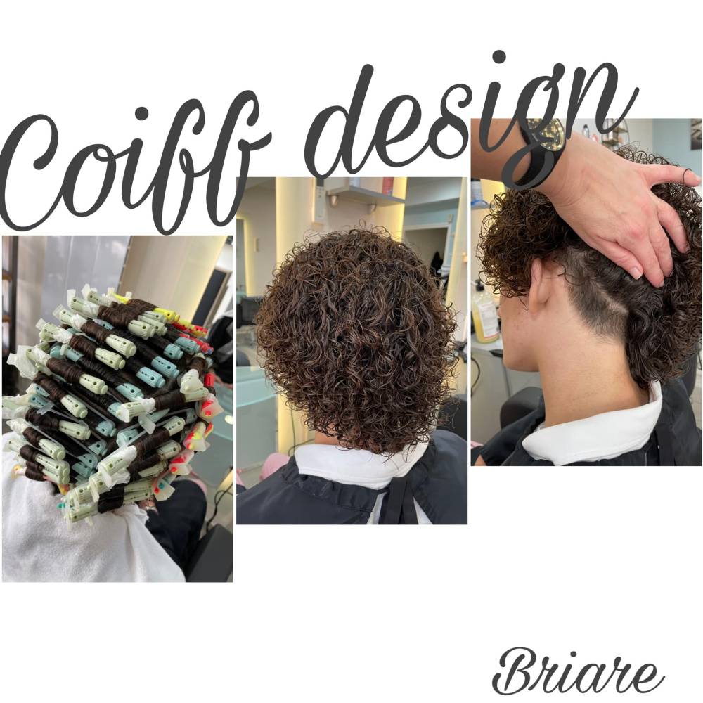 permanente sur cheveux courts