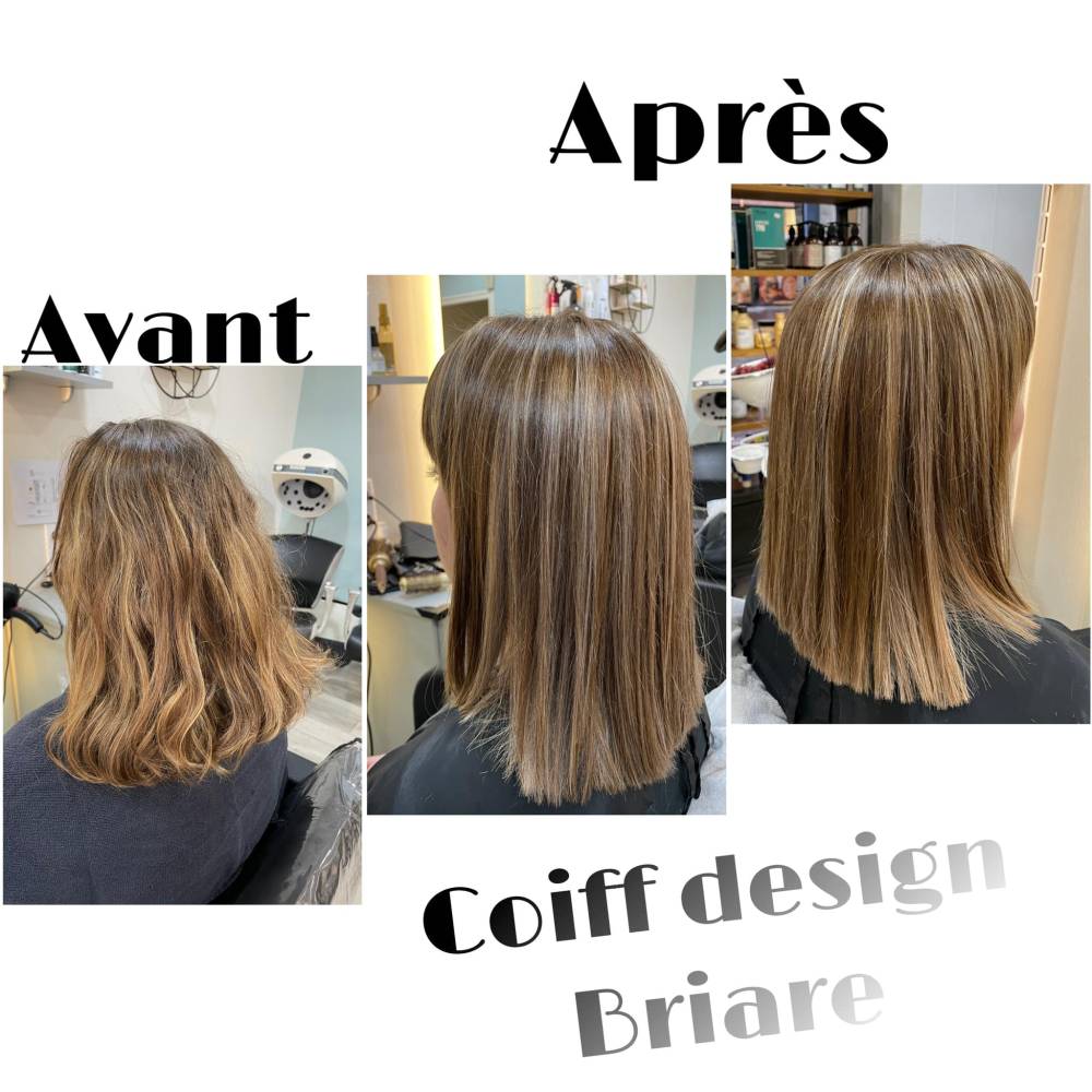 balayage sur cheveux mi-longs
